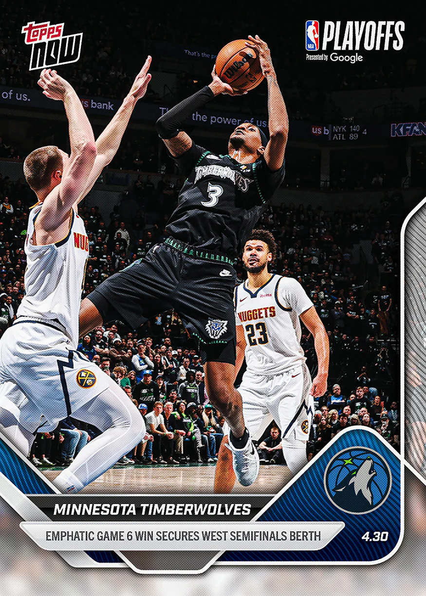 Minnesota Timberwolves - 2025-26 NBA Topps NOW® - Card 286