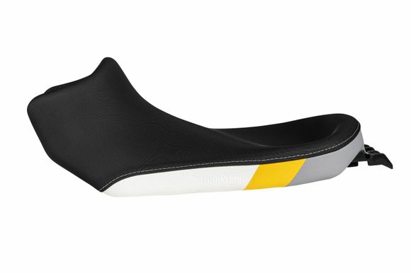 Touratech Yellow gray Fresh Touch heated comfort saddle - LowBMW 1300 R 1300 GS - 2023 - 2026Ref: Trt00771A / 01-035-5920-0
