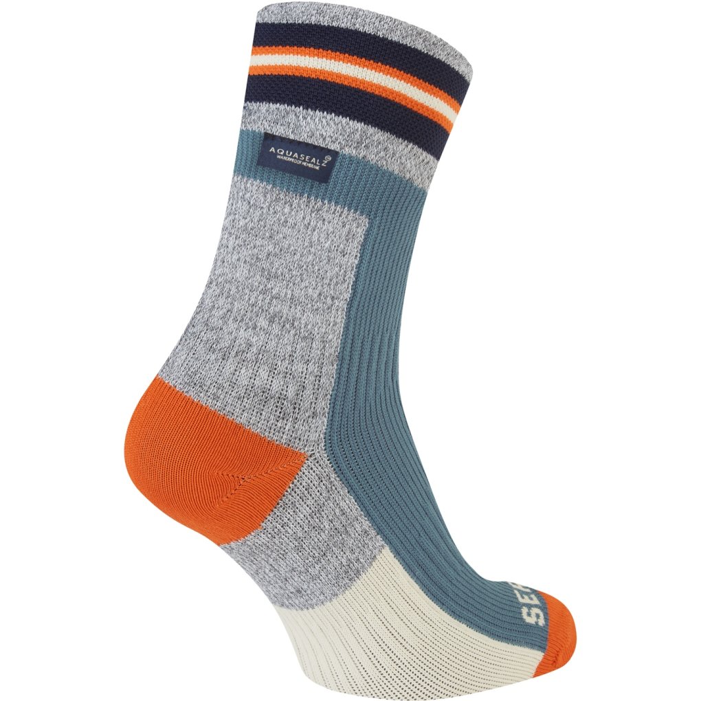 SealSkinz Surlingham Waterproof Ankle Length Socks - Blue