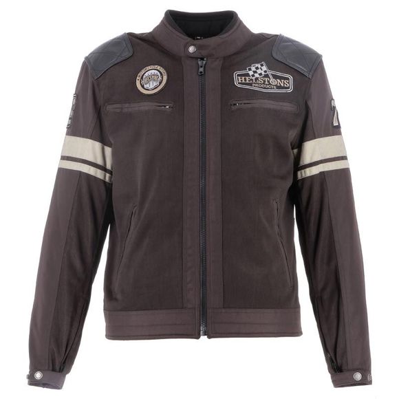 Helstons REVOLTE AIR Motorcycle Jacket - BrownRef: Hs1066-C158