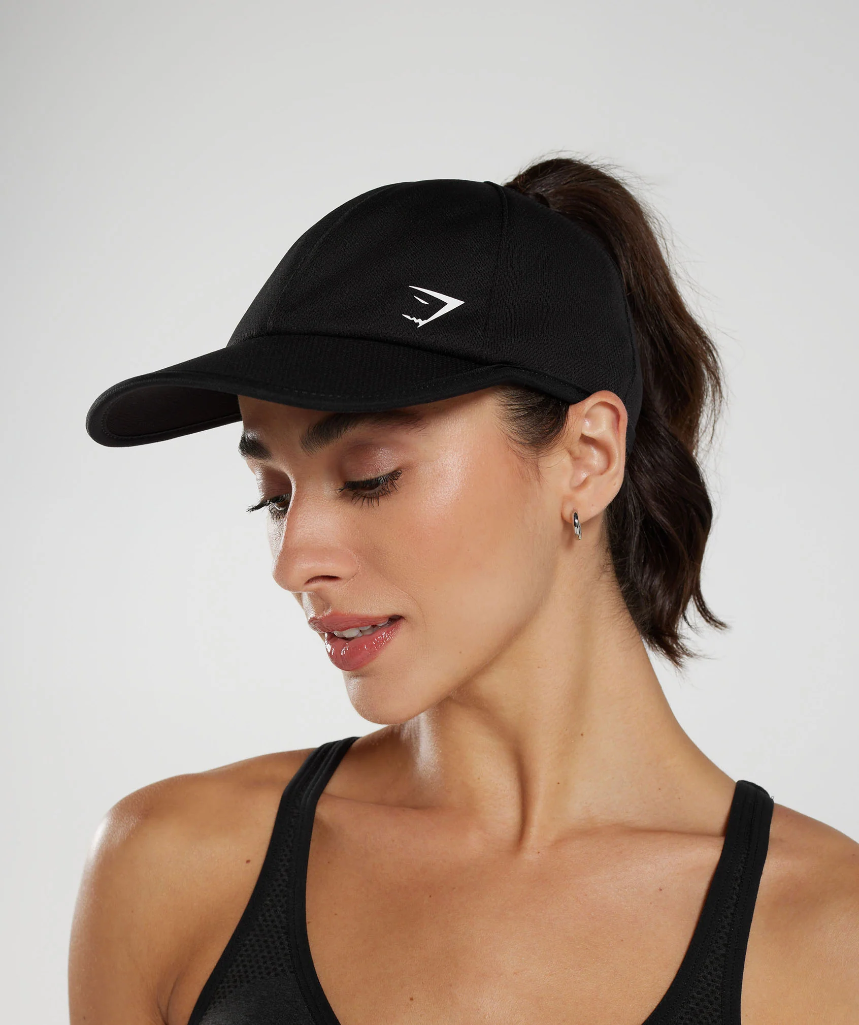 Ponytail Cap Black