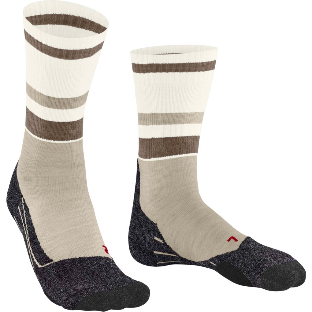 Falke TK2 Explore Trekking Compression Socks Women - beige melange 4043