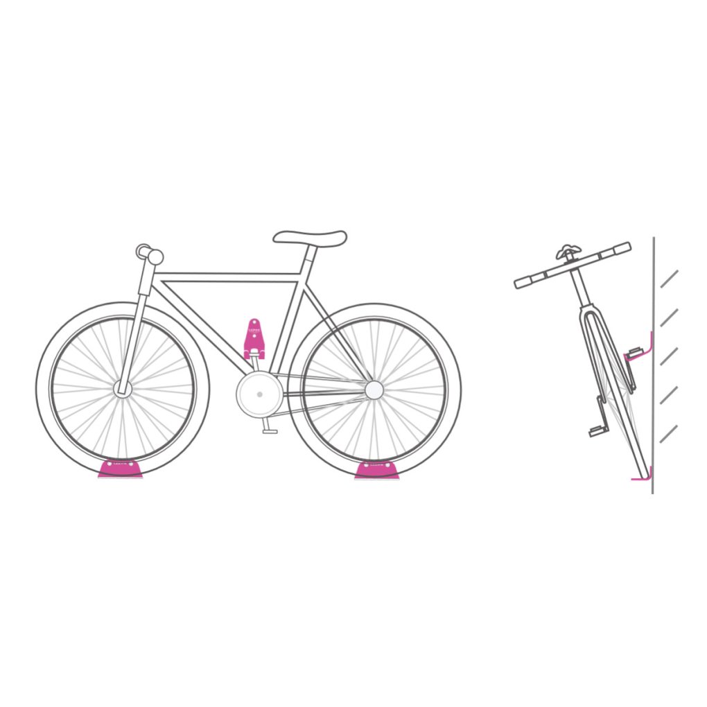 Lezyne Pedal Hook Stainless Steel - silver