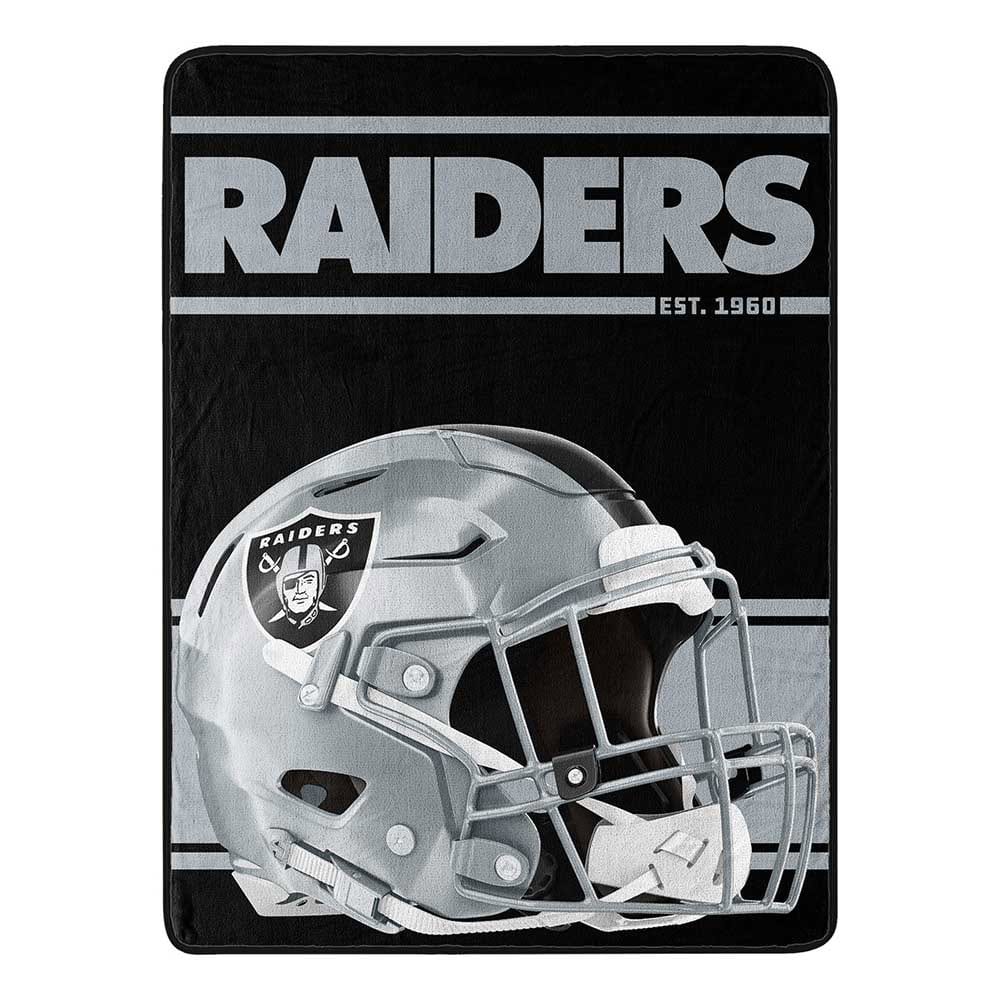 Las Vegas Raiders Run Super Plush NFL Throw