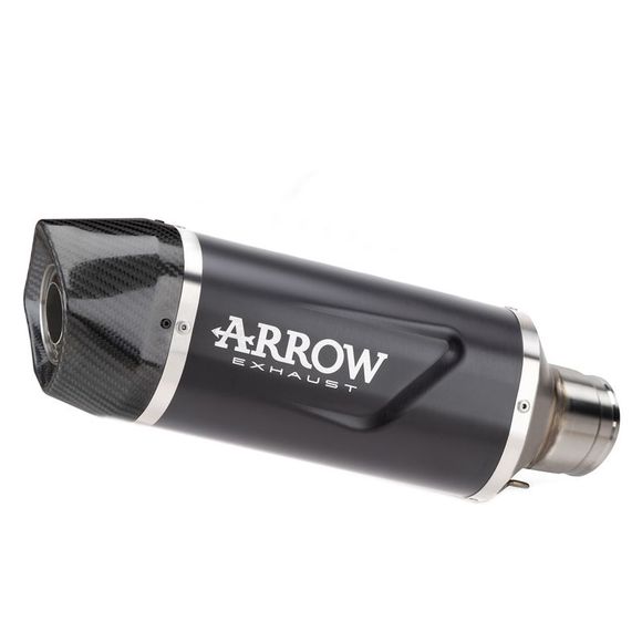 Arrow indy race evo silencer carbon end cap - blackSEE MOTO 450 450 MT - 2023 - 2024Ref: AW0626