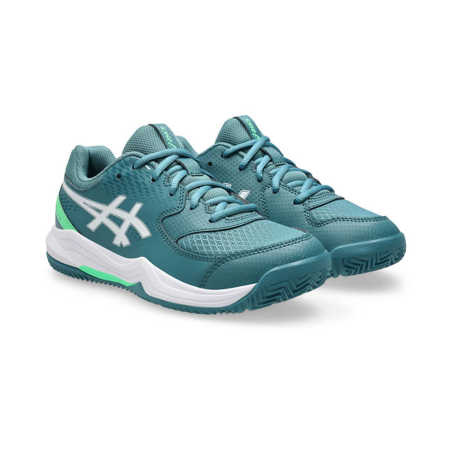 ASICS GEL-DEDICATE 8 PADEL GS GREEN JUNIOR 1044A064