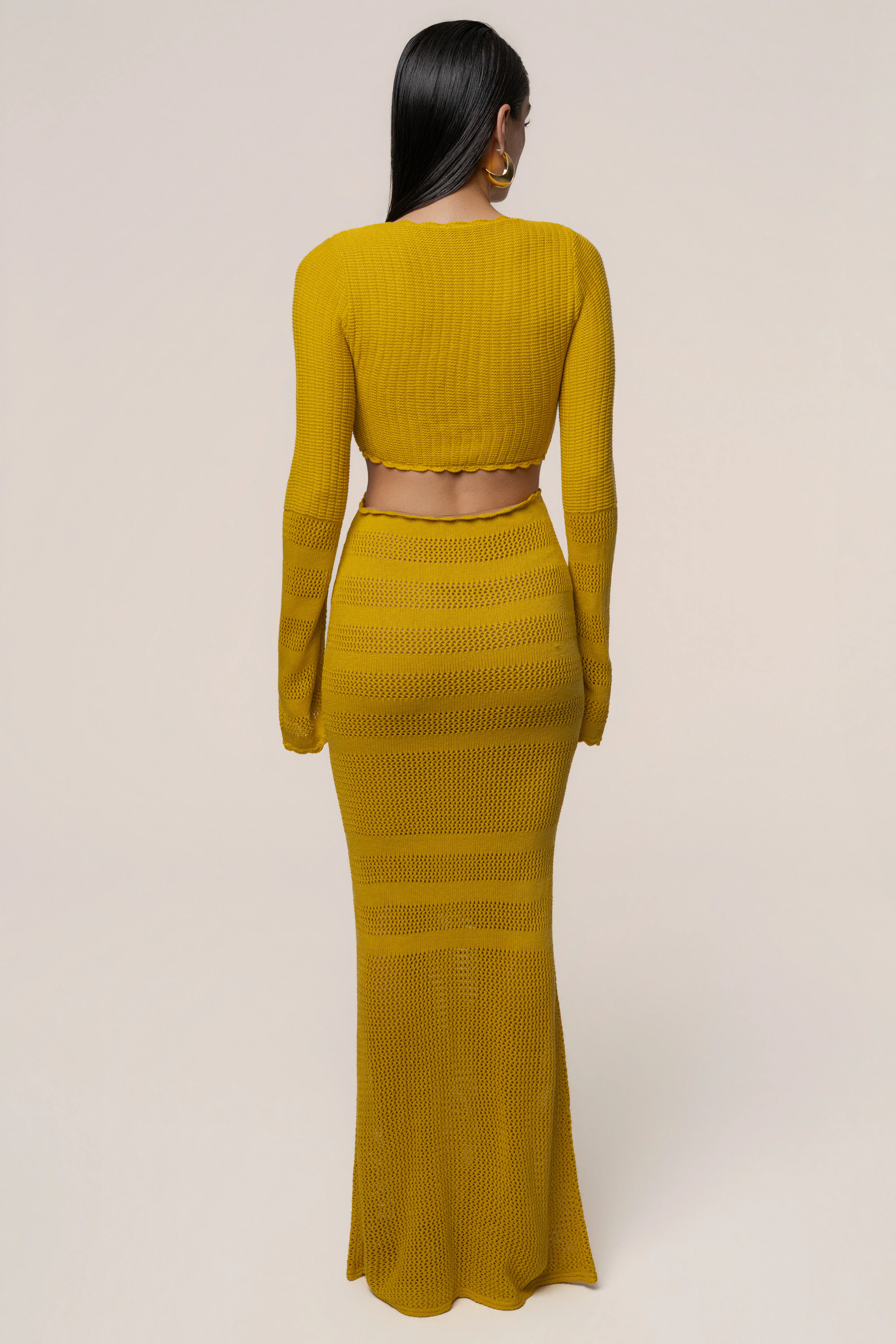 Yellow Blossom Haven Maxi Dress
