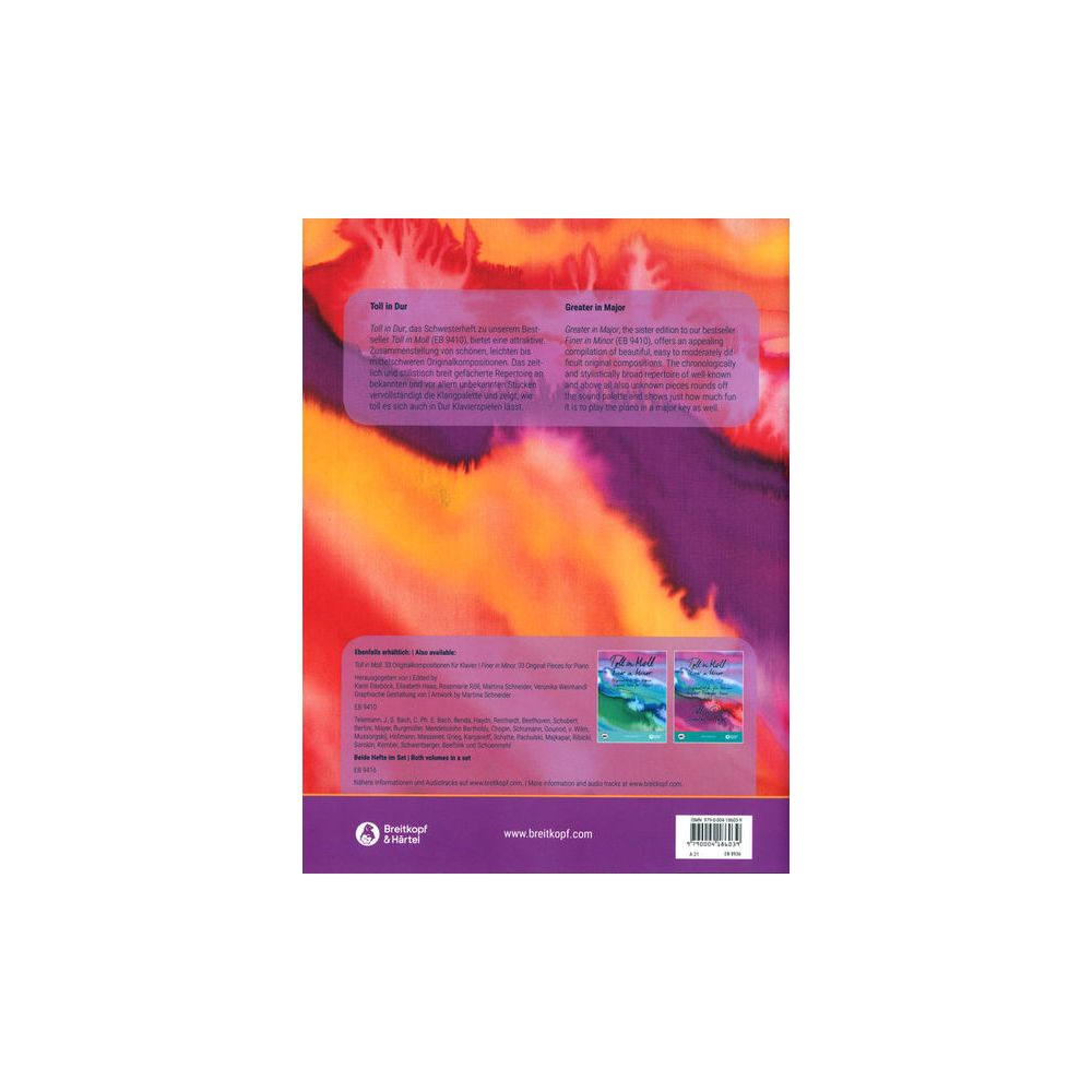 Breitkopf & Härtel Toll in Dur – Thomann Ireland