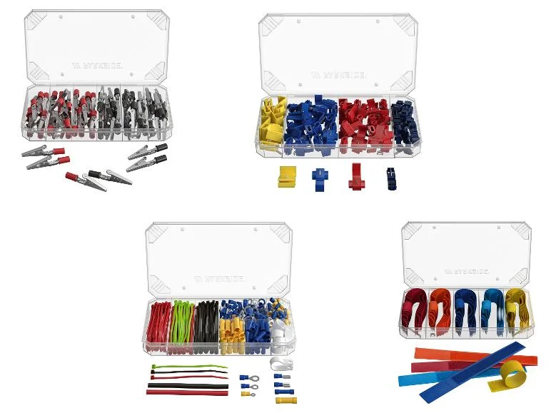 Kit de raccordement rapide ou Kit de bandes auto-agrippantes ou Kit de serre-câbles ou de bornes de câbles ou
