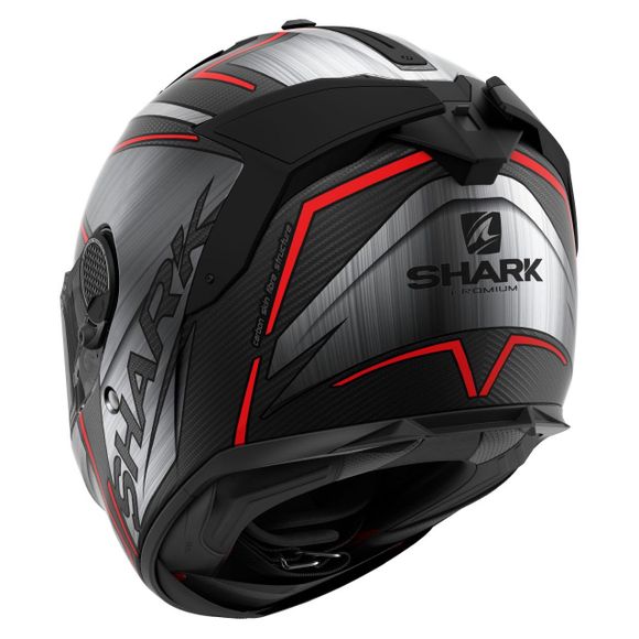 Shark Spartan GT Pro Carbon - Kromium - Black / RougeRef: SH1815