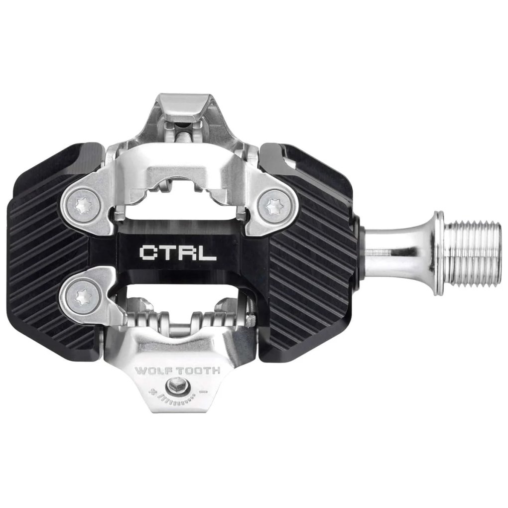 Wolf Tooth CTRL Trail Clipless Pedals - black