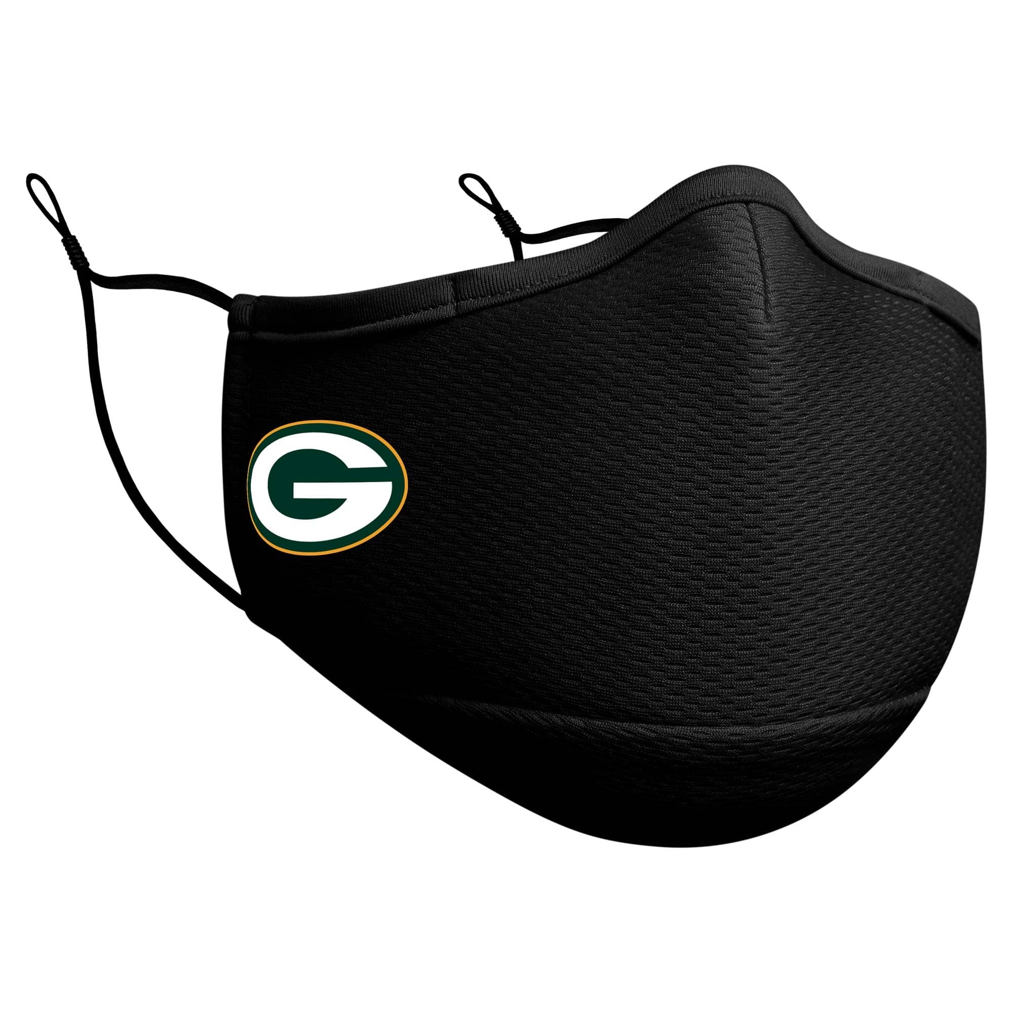 Green Bay Packers Official NFL On-Field Face Mask Black