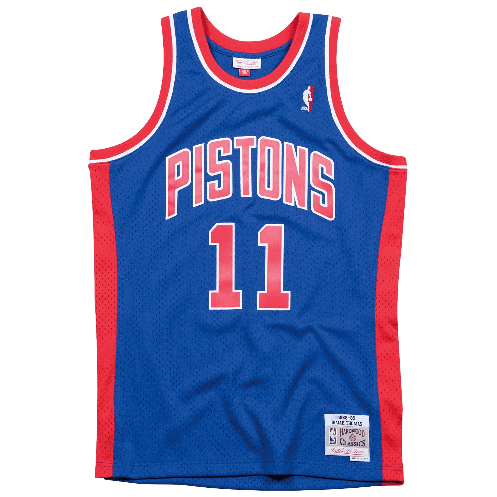 Isiah Thomas #11 Detroit Pistons 1988-89 Mitchell & Ness Swingman NBA Jersey
