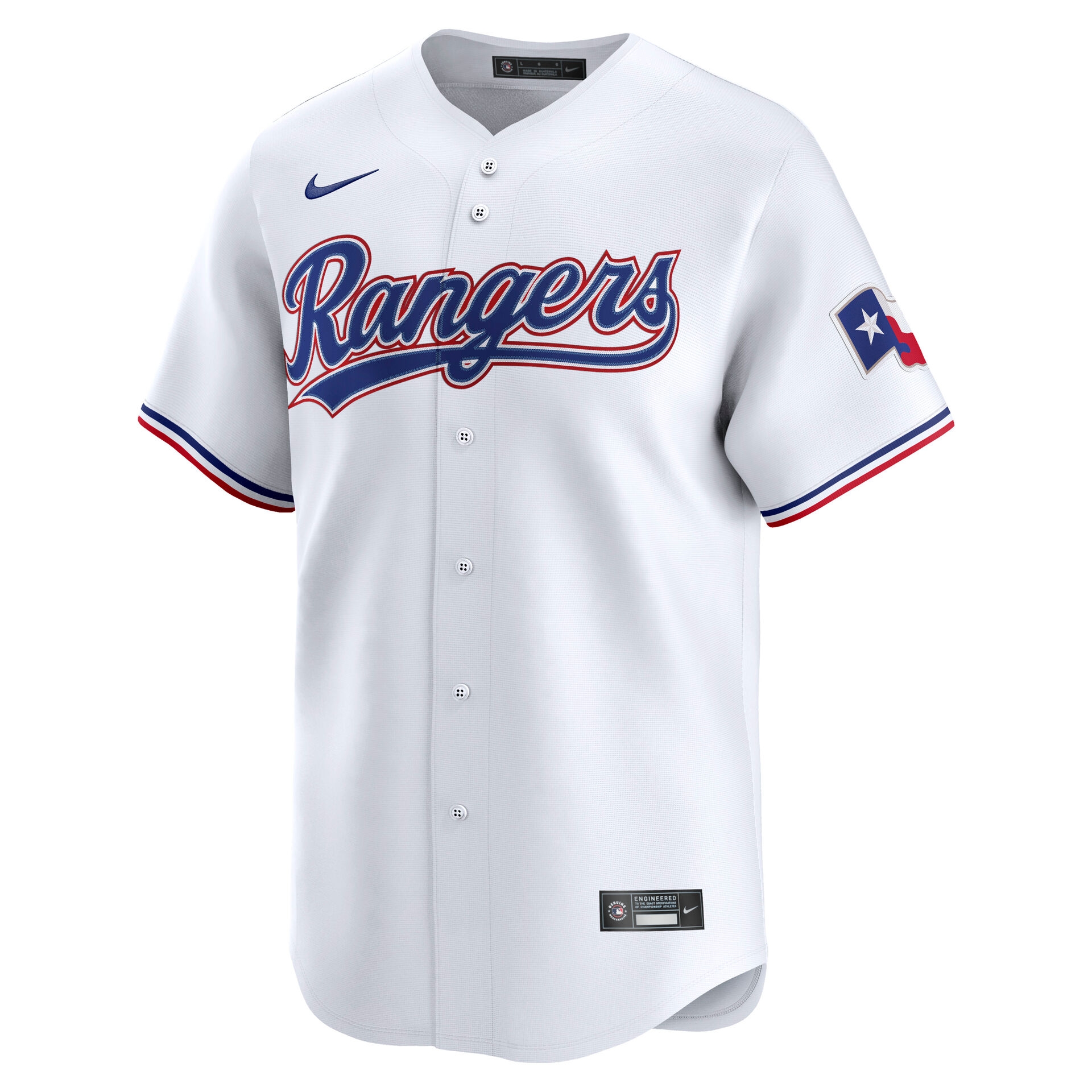 Texas Rangers Home Limited MLB Jersey White