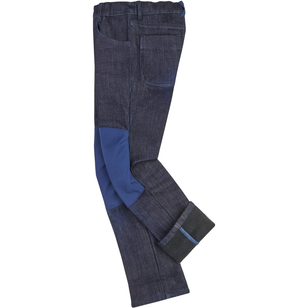 Finkid KUUSI THERMO DENIM Functional Pants Kids - denim