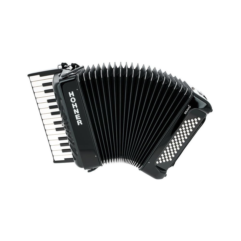 Hohner Bravo II 60 Black silent key – Thomann Ireland