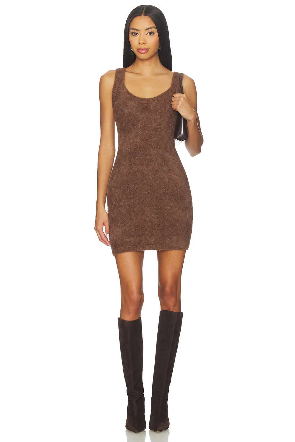 Kailey Fluffy Mini Dress