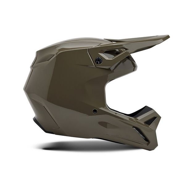 Casque cross Fox V1 SOLID 2025 - Gris / MarronRef : FX5683