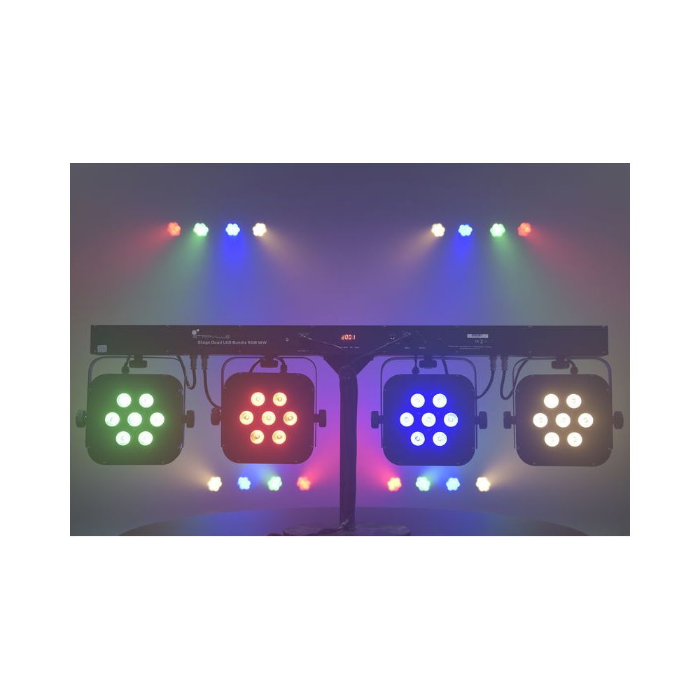 Stairville Stage Quad LED Bundle RGB WW – Thomann Ireland