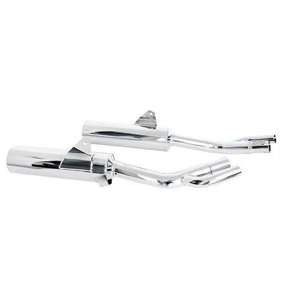 Marving silencer chrome tip - GreyYAMAHA 750 FZX 750 - 1986 - 1993Ref: 01Y2087