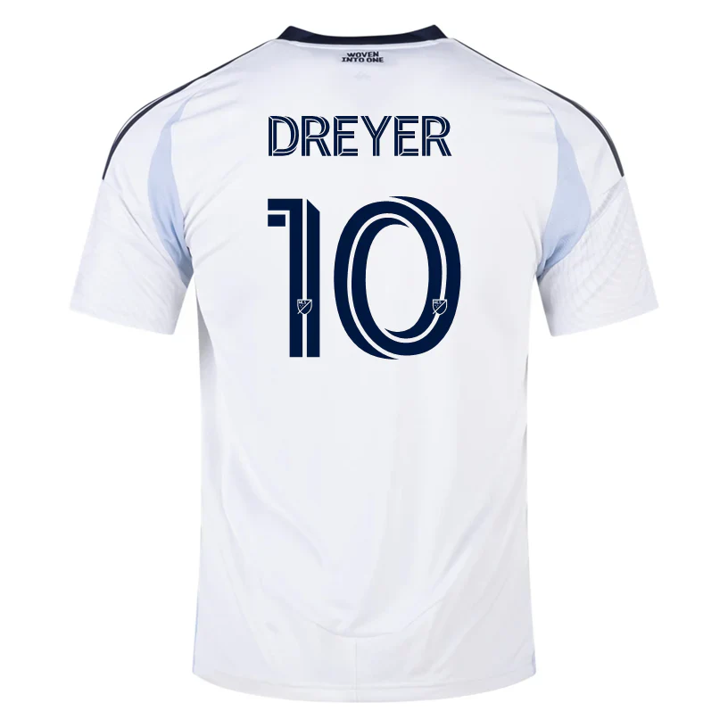Anders Dreyer San Diego FC Away Jersey 25/26 (White)