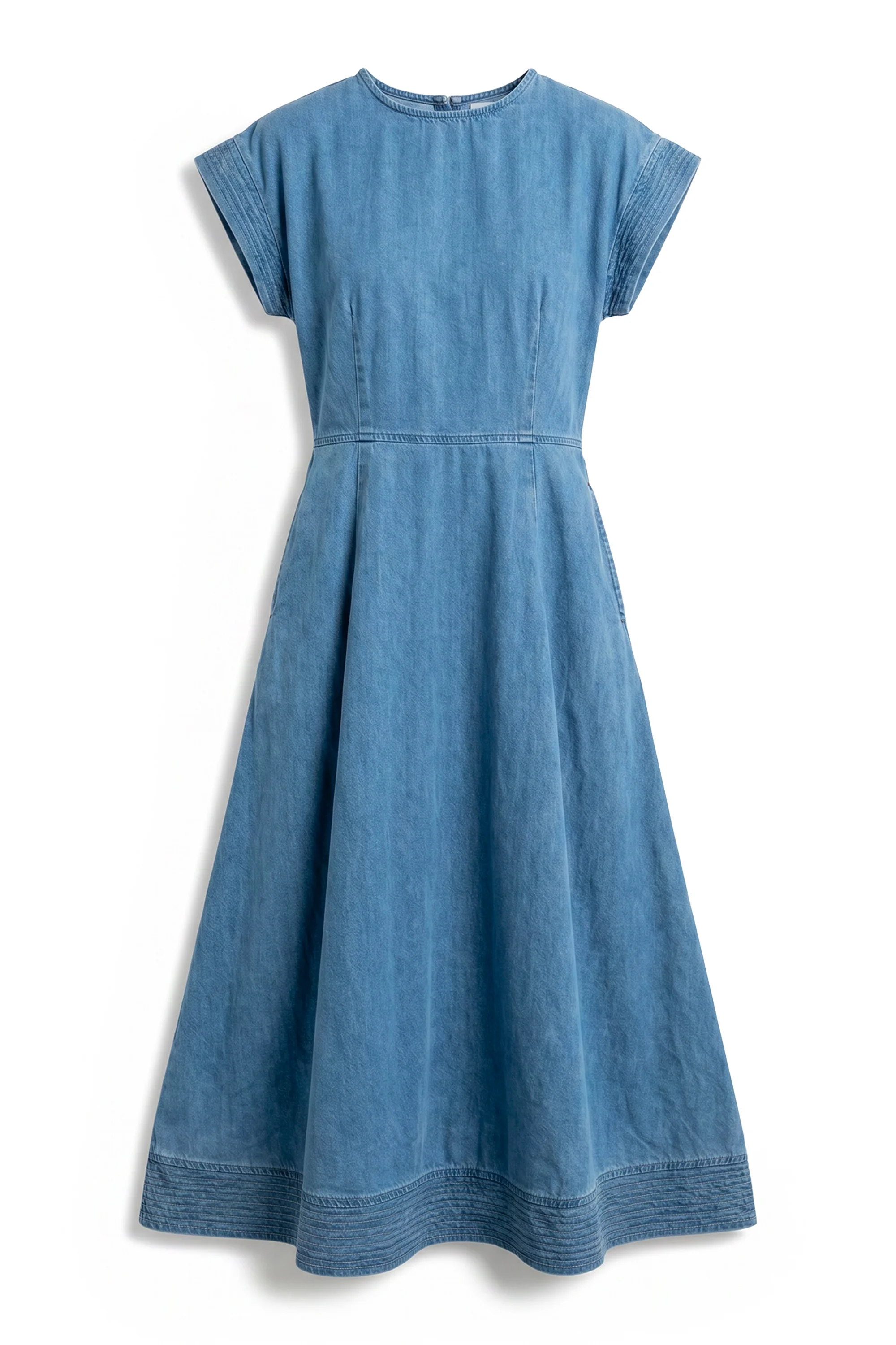 Louis Denim Midi Dress