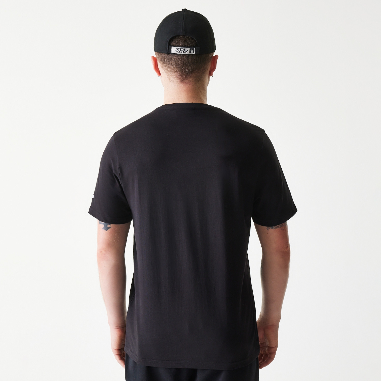 Chicago White Sox Team Logo New Era MLB T-Shirt Black