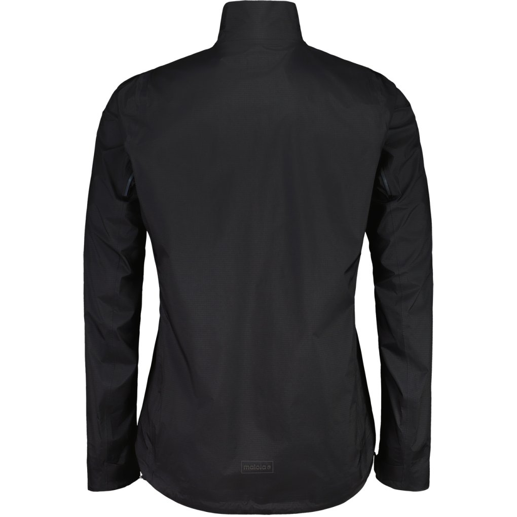 Maloja StrelU. NOS Rain Jacket Unisex - deep black 8833