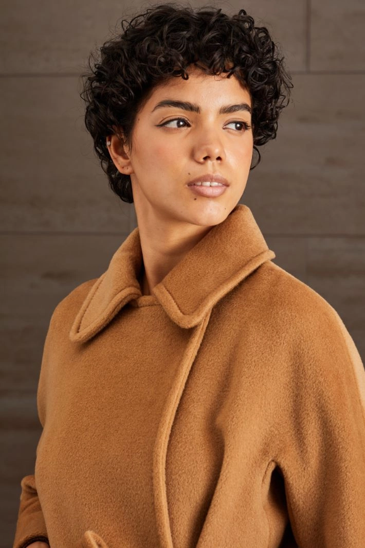 Wool coat - CAMEL