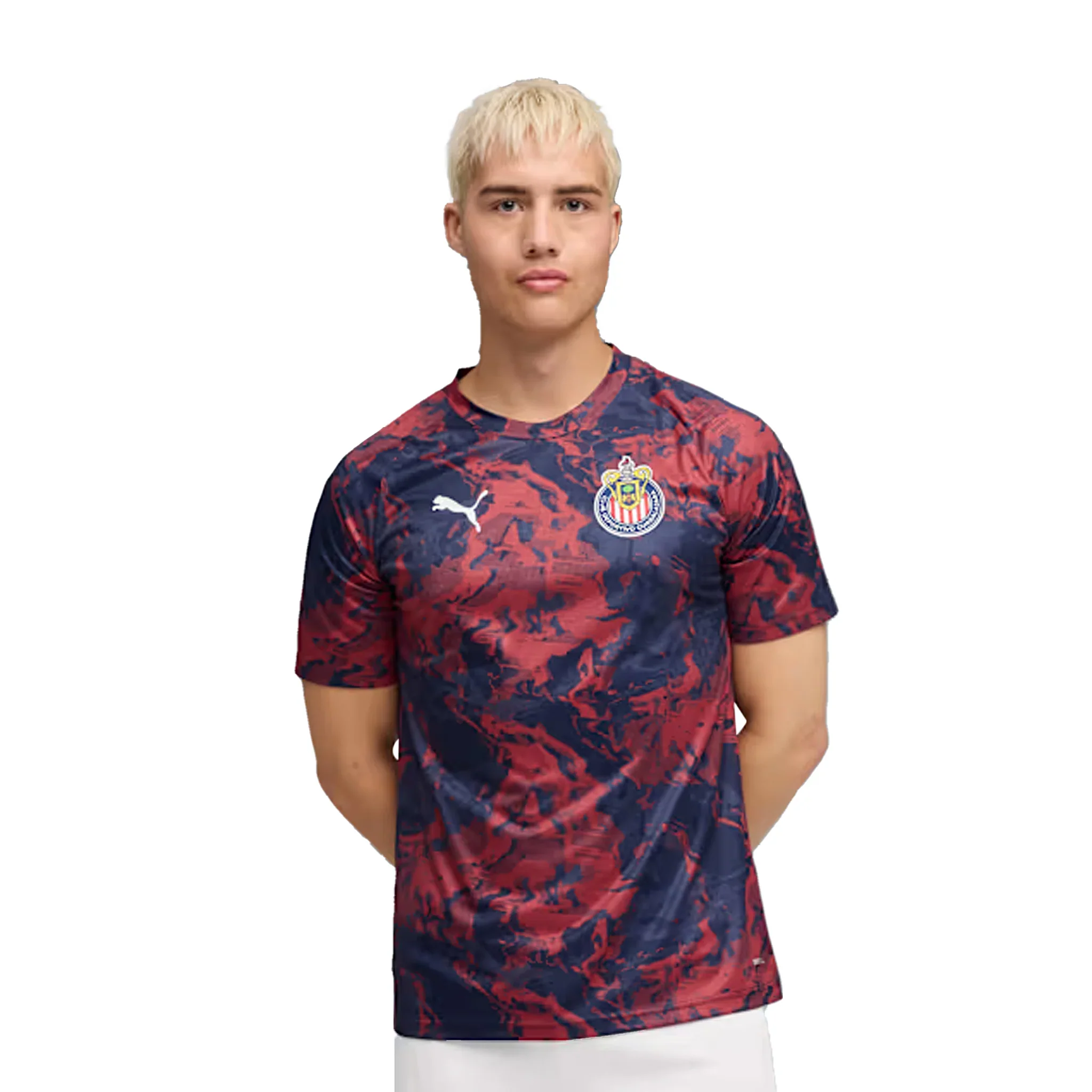 CHG WARM UP JERSEY , RED