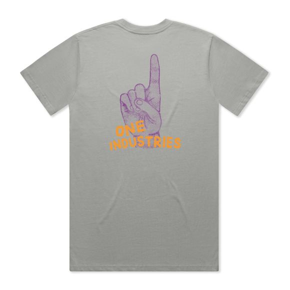 T -shirt Short sleeves One Industries Uno - GrayRef: OI0350