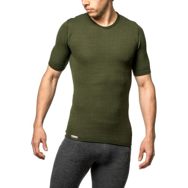 Woolpower Tee 200 Undershirt Unisex - pine green