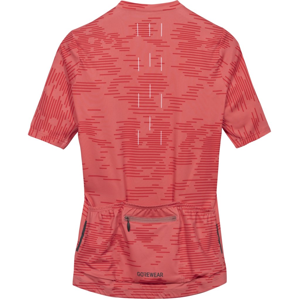 GOREWEAR Swiftride Electro Short Sleeve Jersey Women - coral red / lab rose DIDL