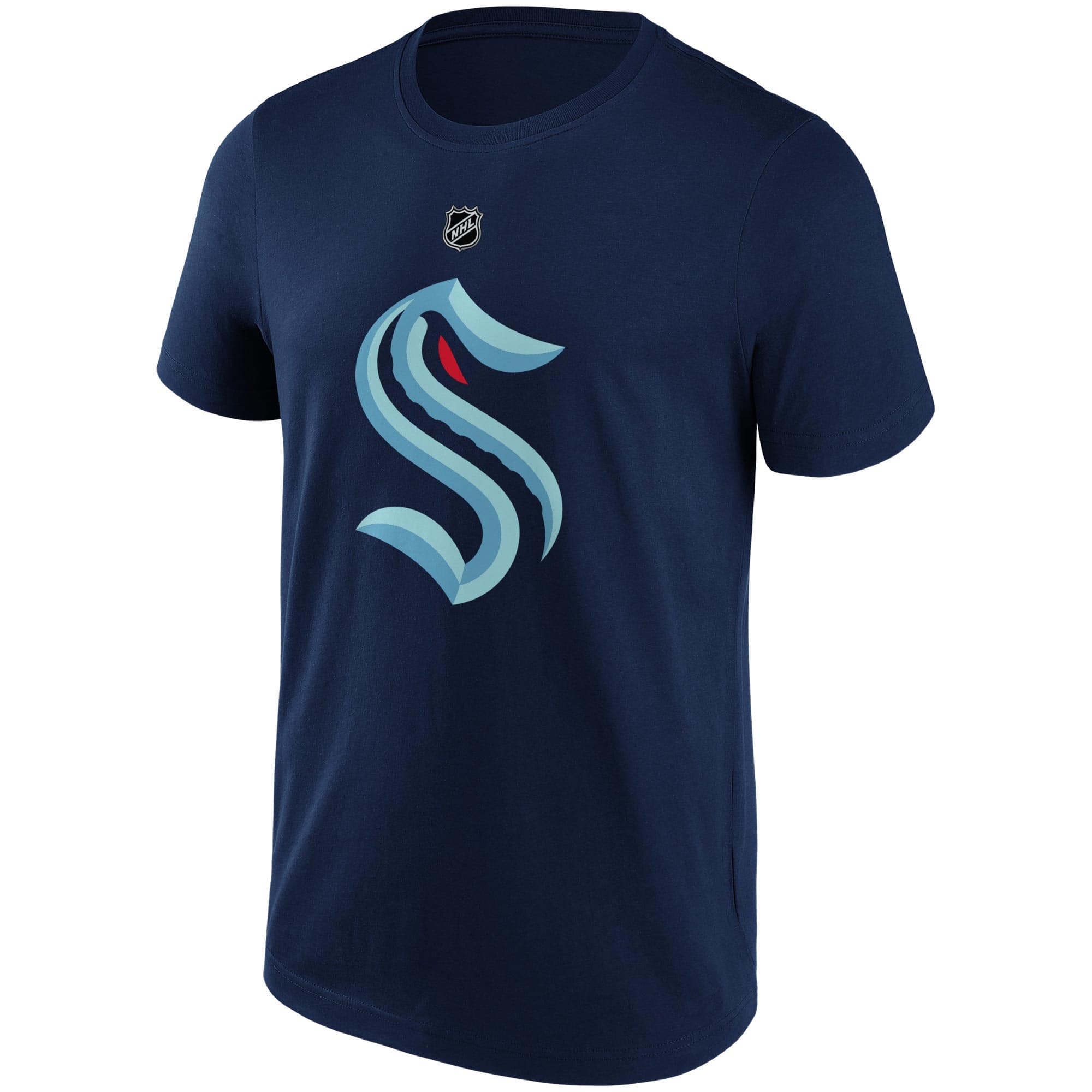 Philipp Grubauer #31 Seattle Kraken Player NHL T-Shirt Navy