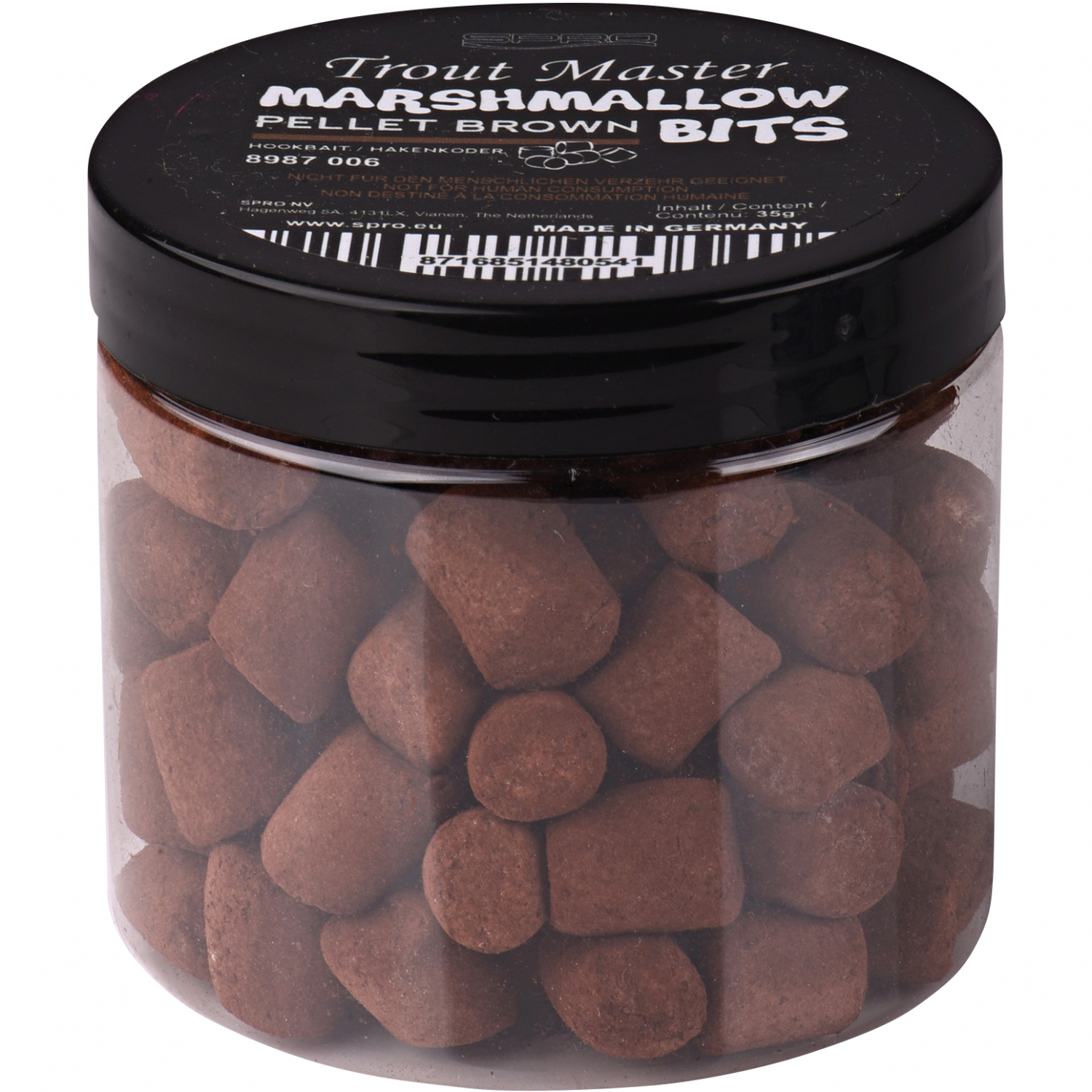 TroutMaster Marshmallow Bits (Brown Pellet)