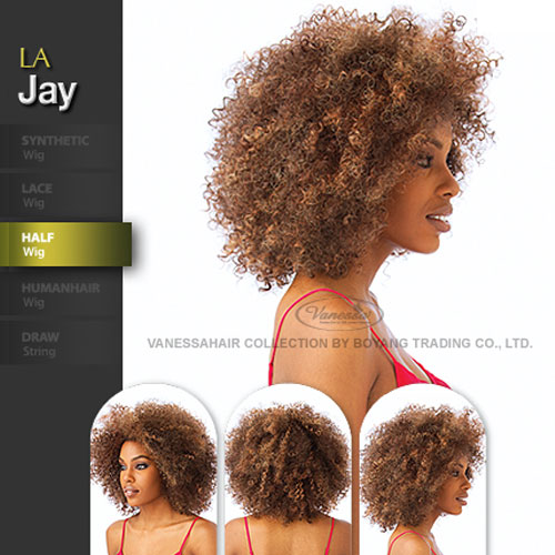 Synthetic Hair Half Wig Vanessa La Jay