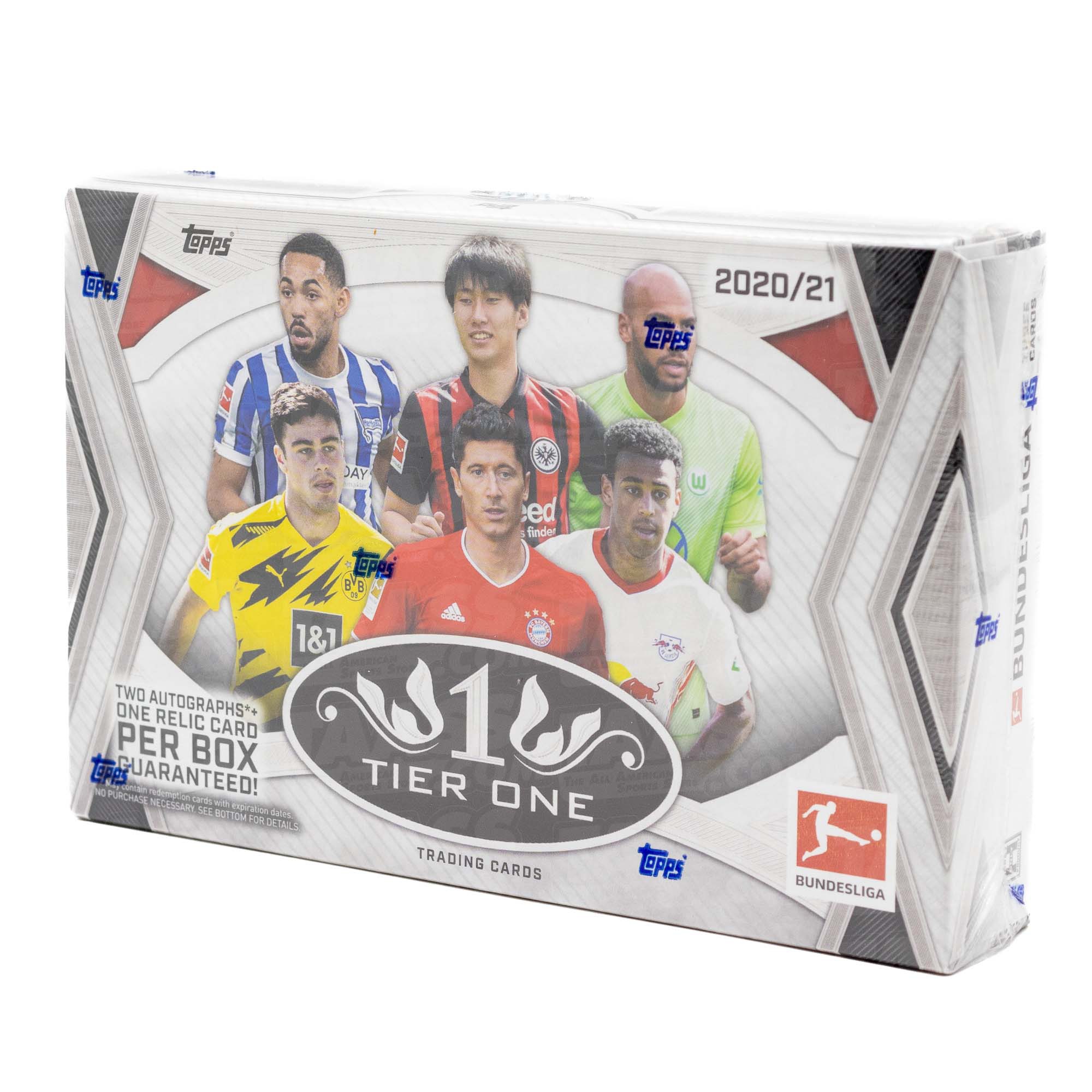 2020/21 Topps Tier One Bundesliga Soccer Hobby Box