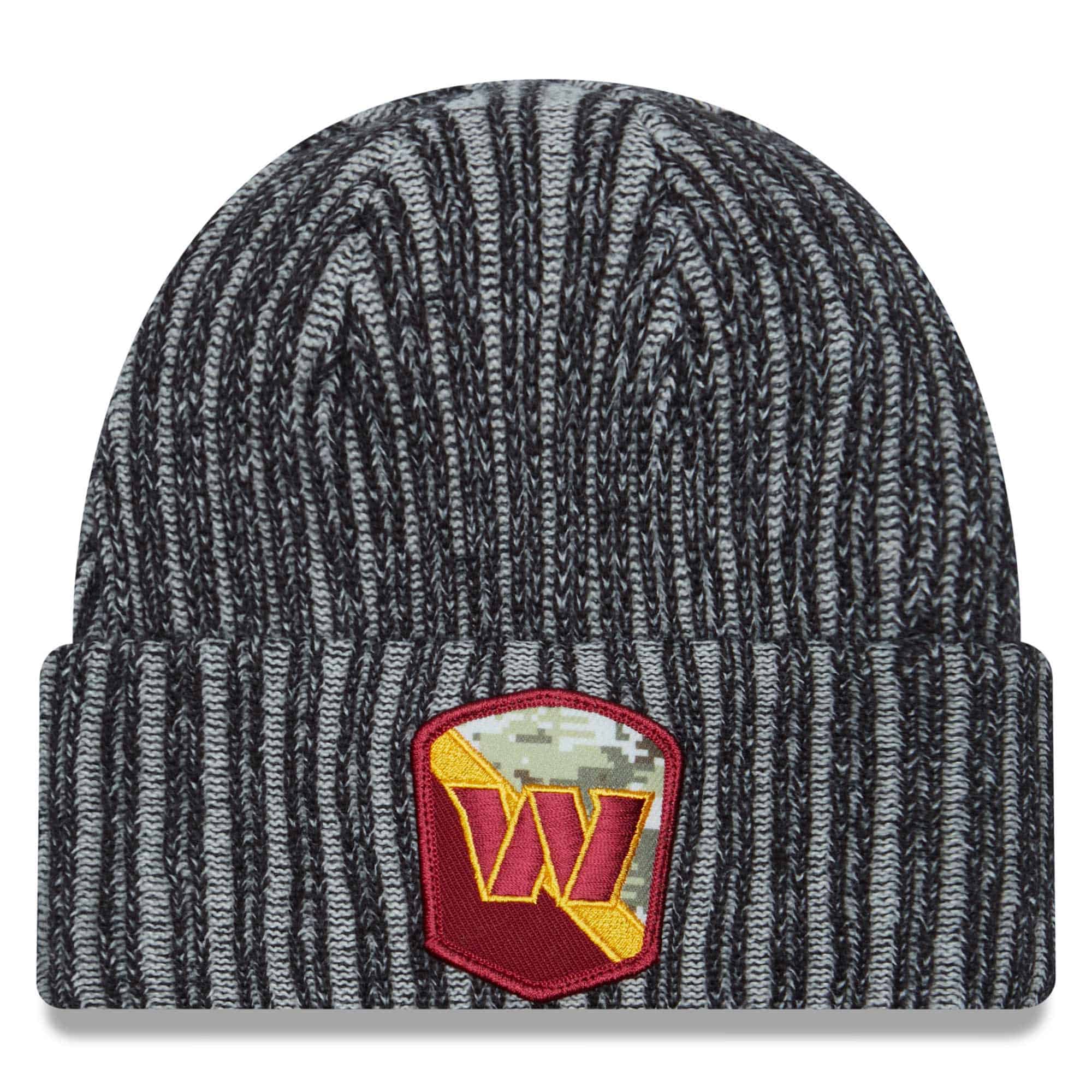 Washington Commanders 2023 NFL Salute to Service New Era Knit Hat