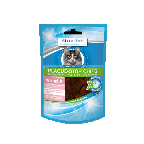 Bogadent Plaque-Stop Chips for Cats - Chicken Flavour - 50g