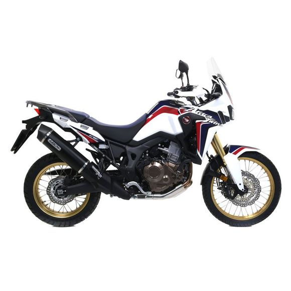 Silencieux Arrow Maxi Race tech Alu dark embout carboneRef : 72621AKN
