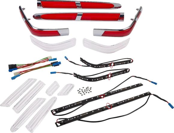 Insert led pour top case et sacoche Show Chrome InsérerHONDA 1800 GL 1800 GOLD WING ABS (SC47) - 2001 - 2005Ref : SHCH00069A / 20401243