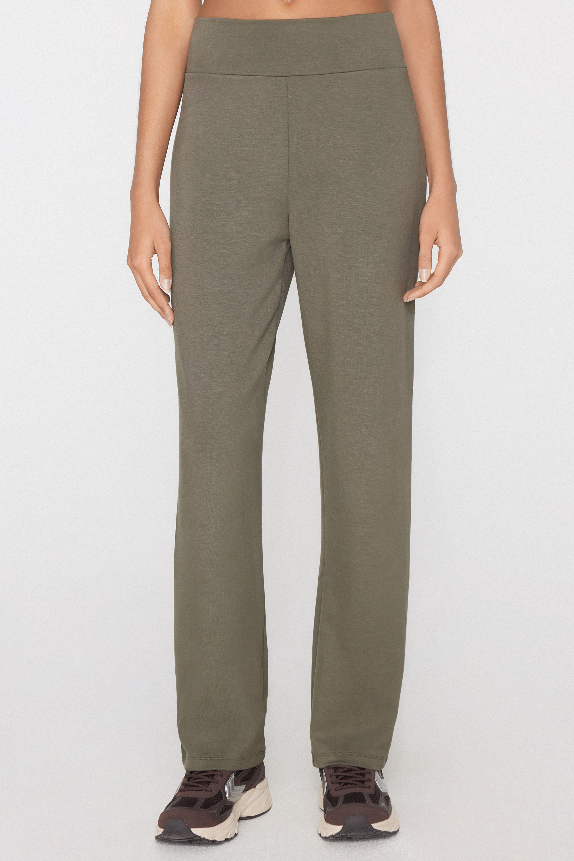 Soft Touch Straight-Cut Long Pyjamas