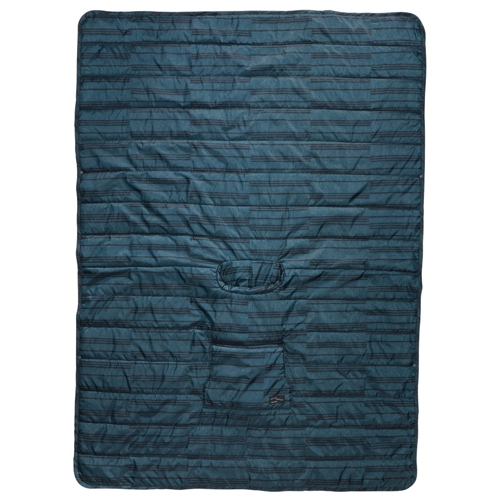 Therm-a-Rest Honcho Poncho Blanket - Blue print