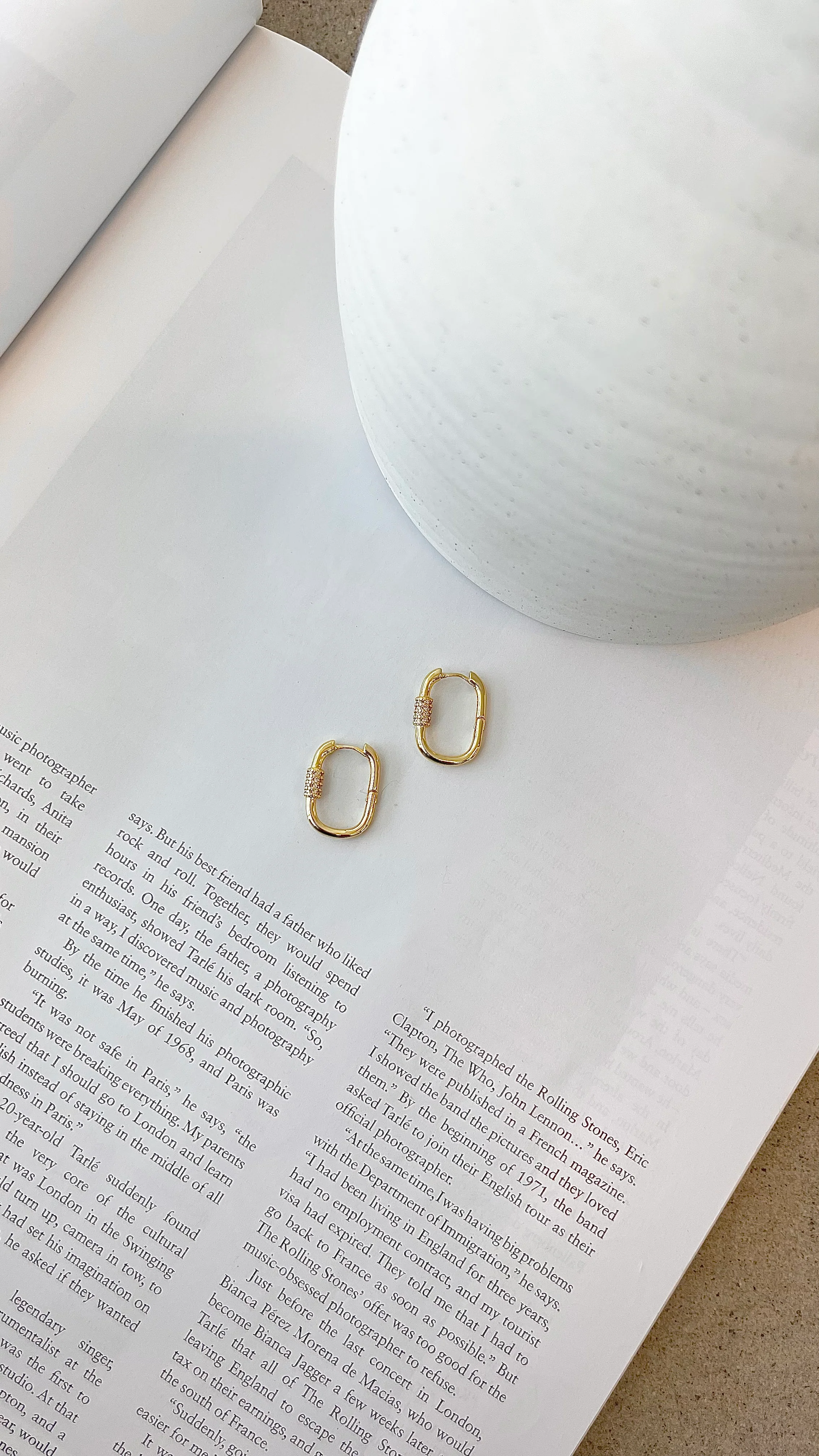 Nylah Earrings - Gold