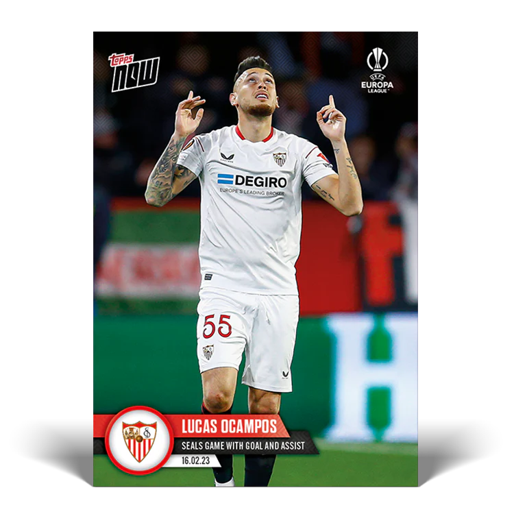 Topps UK - Seals game with goal and assist - EL TOPPS NOW® Card #26