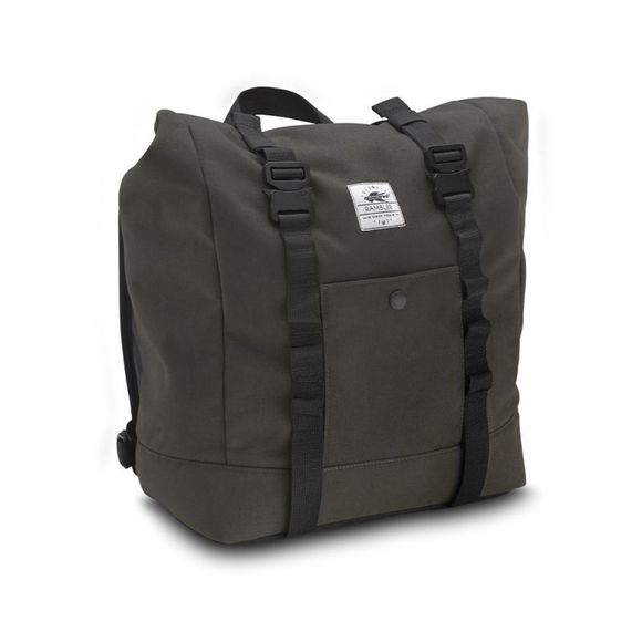 Kappa Rambler RB105R Saddlebags (17 liters) each Universal - Gray / GreenRef: KP1435 / RB105R
