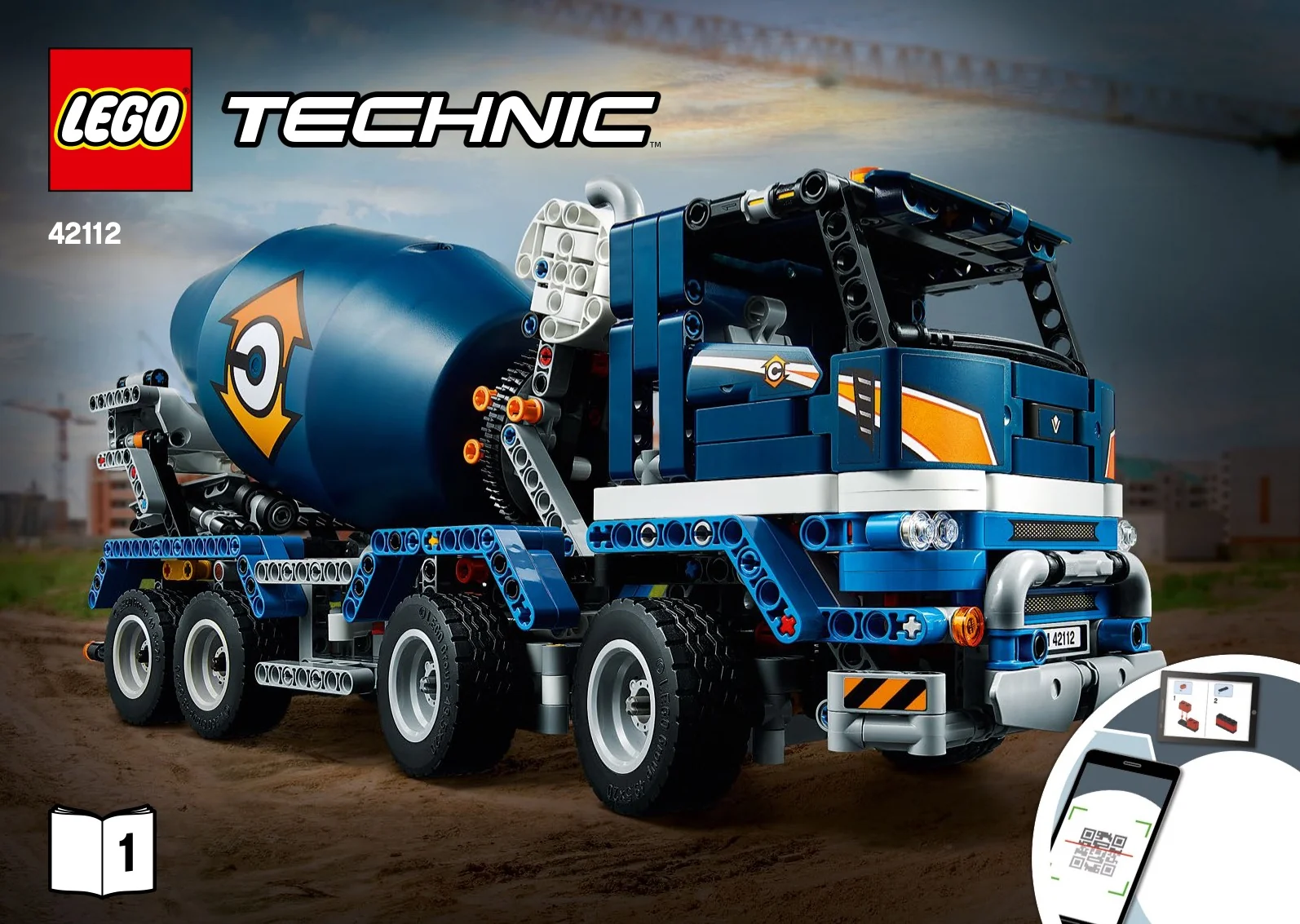 42112 Concrete Mixer Truck LEGO