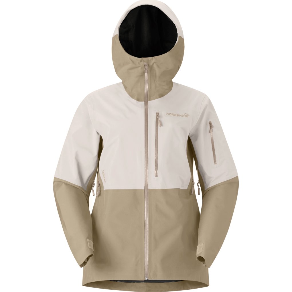 Norrona lofoten Gore-Tex Jacket Women - Oatmeal