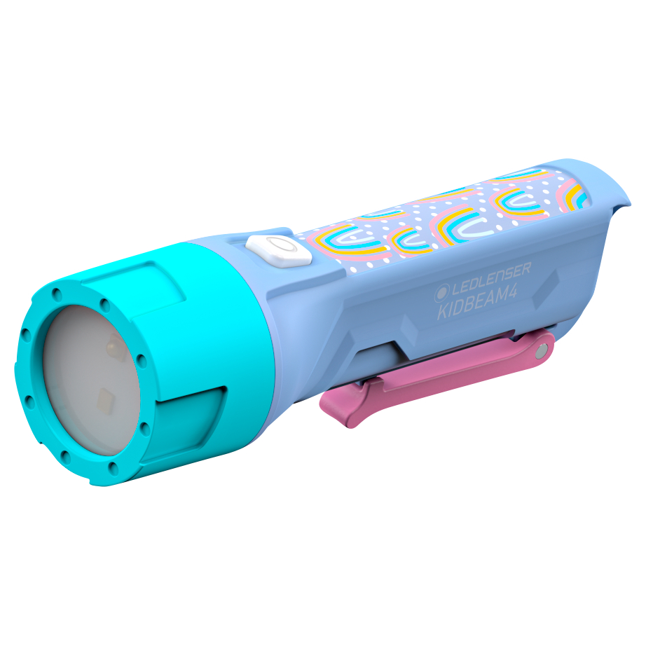 Led Lenser Kidbeam4 Flashlight (purple)