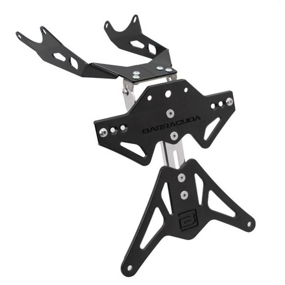 Barracuda Black License Plate Holder - BlackRef : BAR0339 / HN6104-2-21